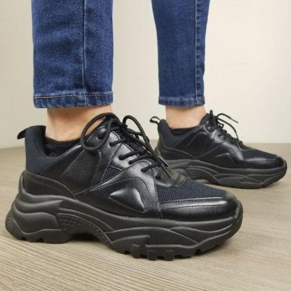 90's Style Grunge Chunky Dad Fashion Sneakers - Picture 9 of 10